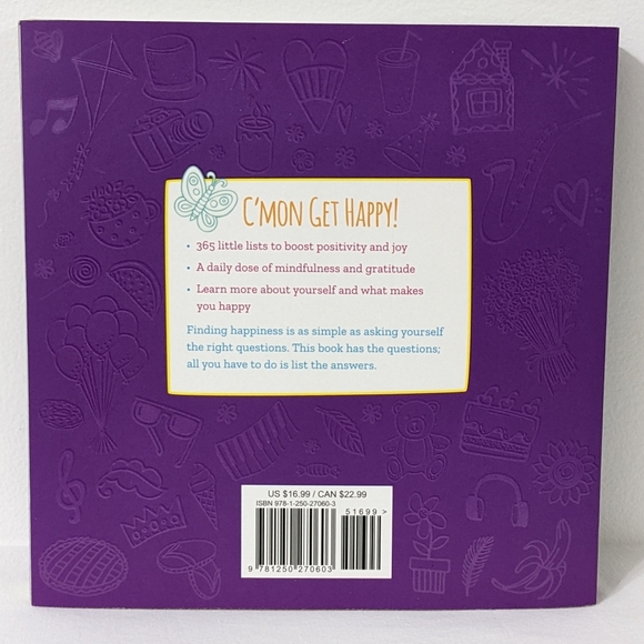 Little Lists for a Happy Life: 365 Ways to Cherish Tiny Moments of Big Joy Book - Picture 2 of 9